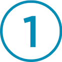 Blue and red ribbon icon to represent our no fee application.
