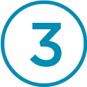 Blue and red ribbon icon to represent our no fee application.